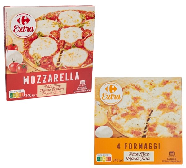 Pizzas Pâte fine de CARREFOUR EXTRA