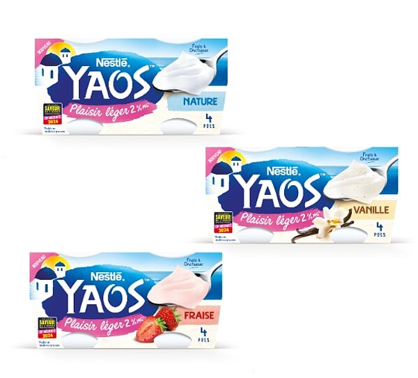 YAOS Plaisir Léger 2% de YAOS