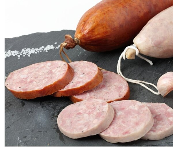 Saucisson à l’ail nature et fumé de LE PÈRE CHAMPAIN